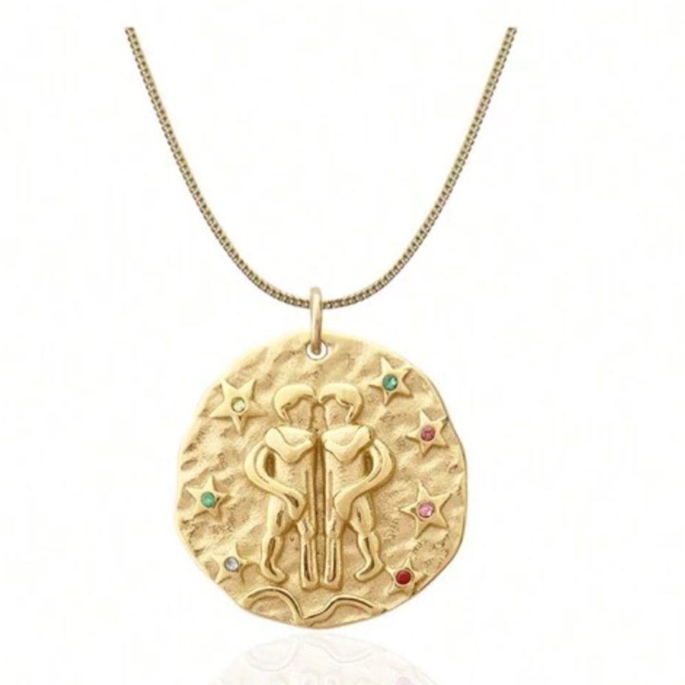 Zodiac sign necklace N731